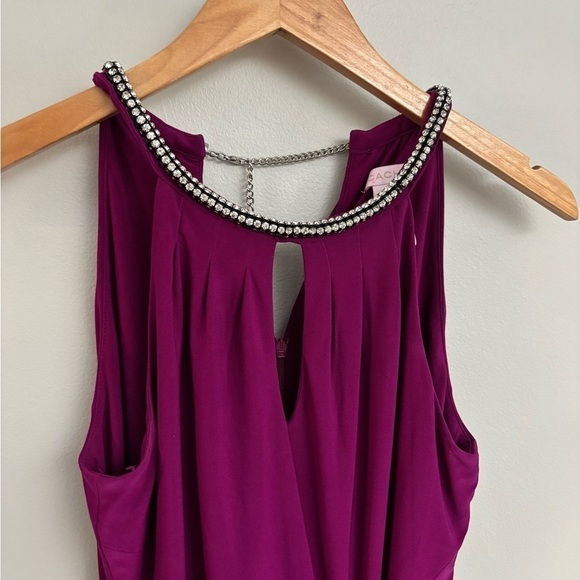Cache Fuschia Cocktail Dress Sz S - Picture 4 of 8